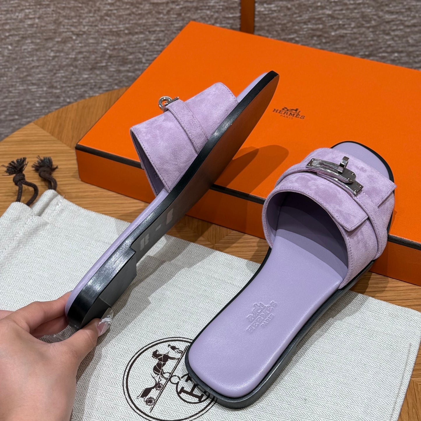 Hermes Slippers