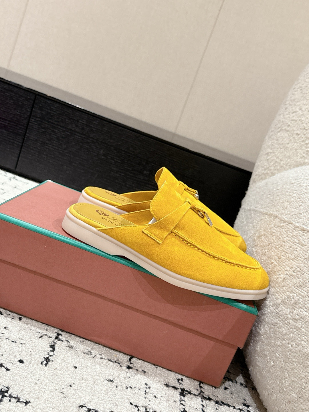 Loro Piana Sabot Loafers