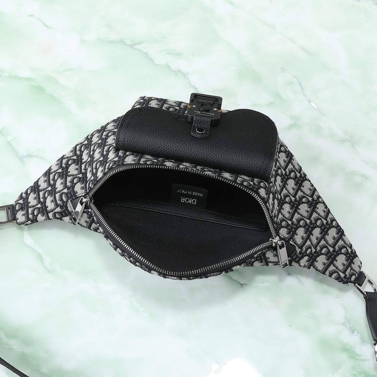 Dior Oblique Saddle Belt Bag