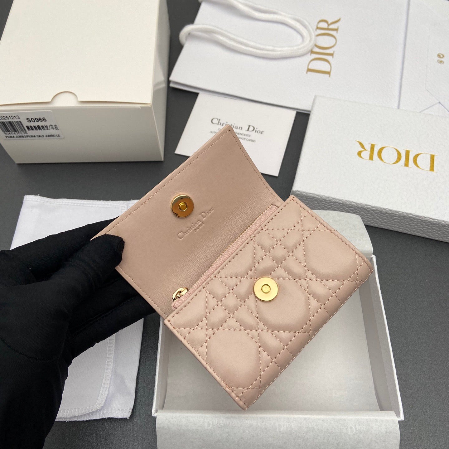 Dior Jolie Glycine Wallet