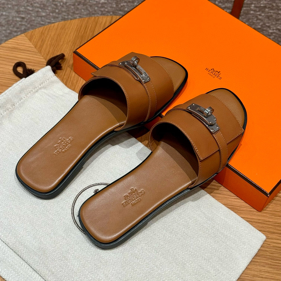 Hermes Slippers