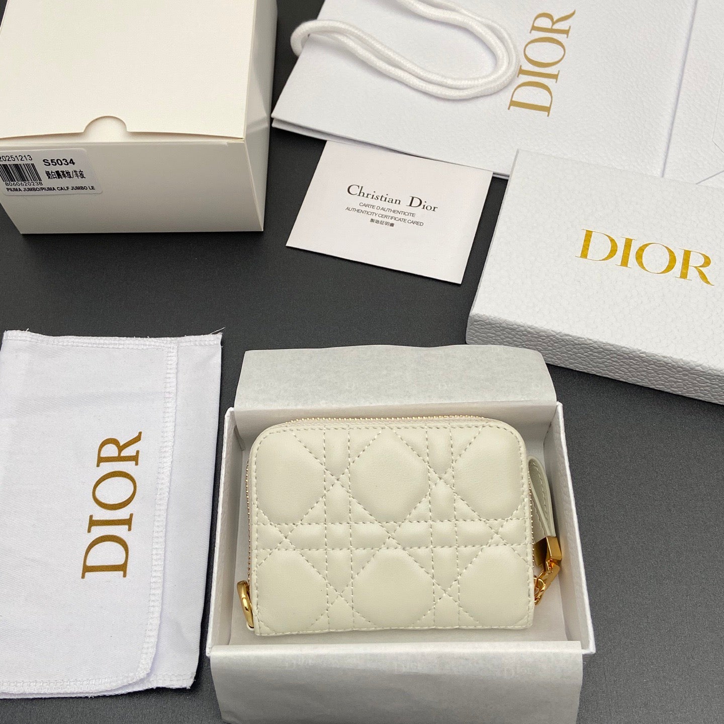 Dior Jolie Glycine Wallet
