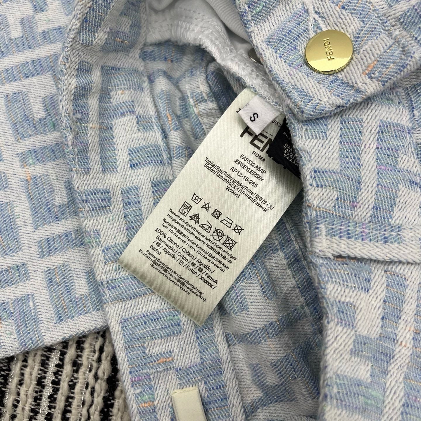 Fendi Long Jeans