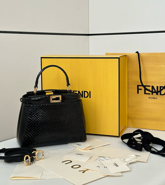 Fendi Peekaboo Bag (Python leather)