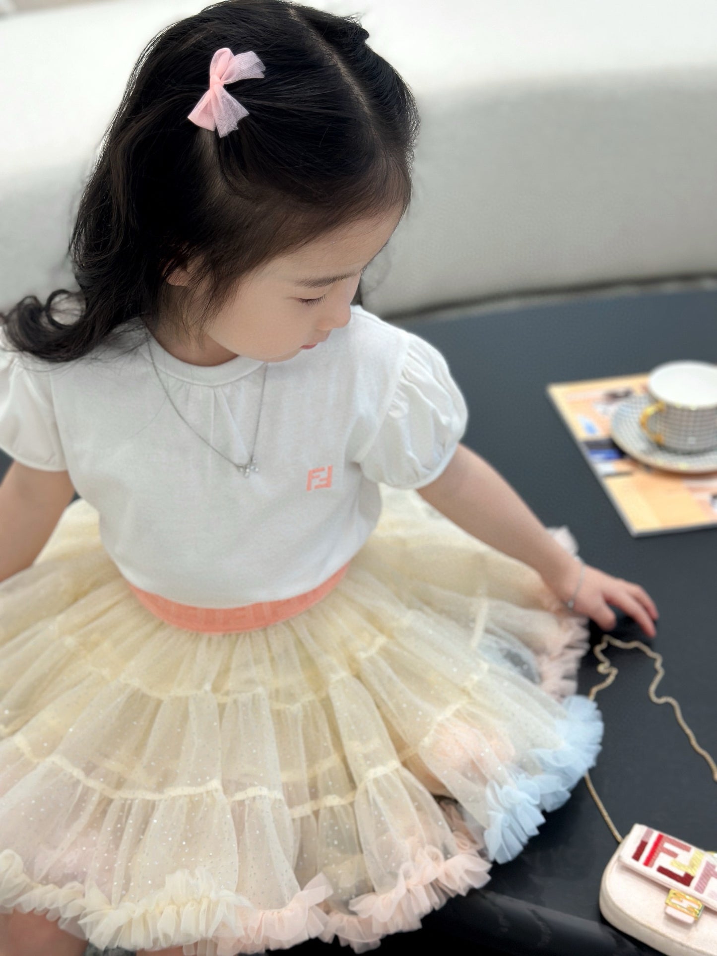 Fendi Shirt/Skirt Set