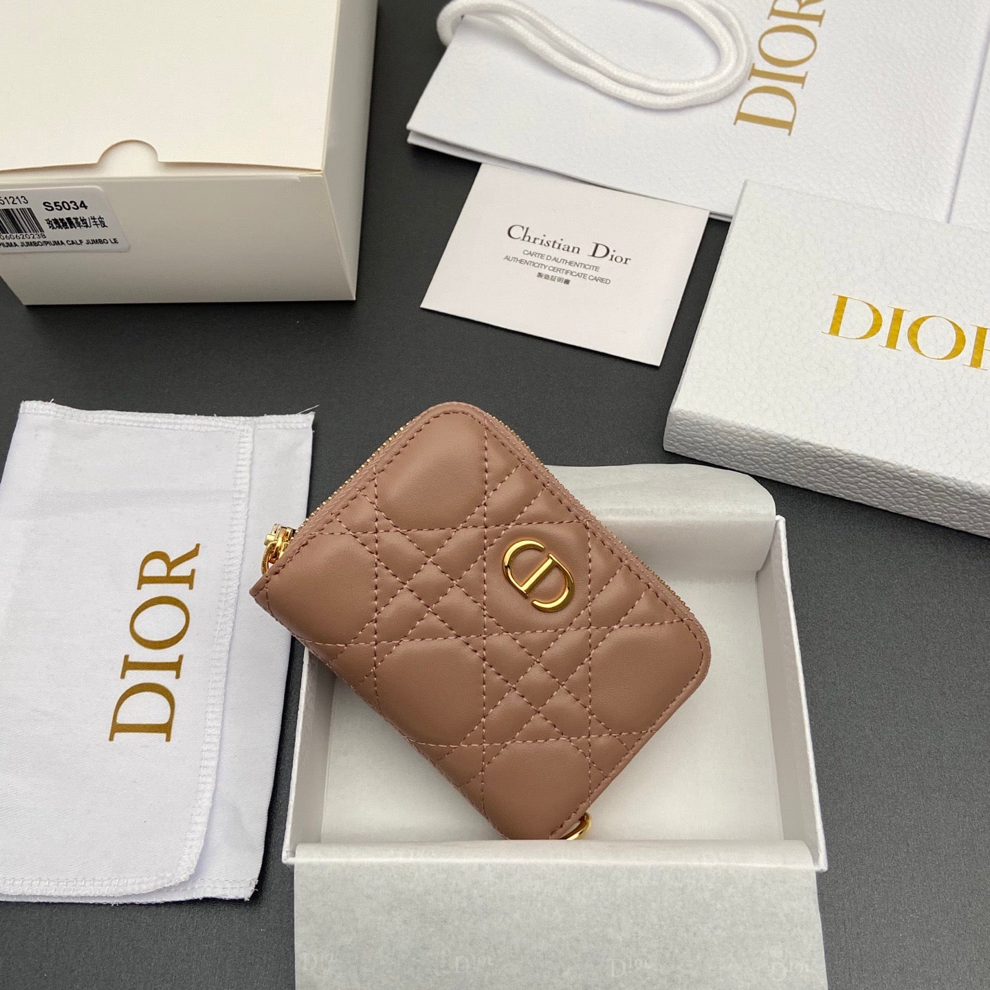 Dior Jolie Glycine Wallet