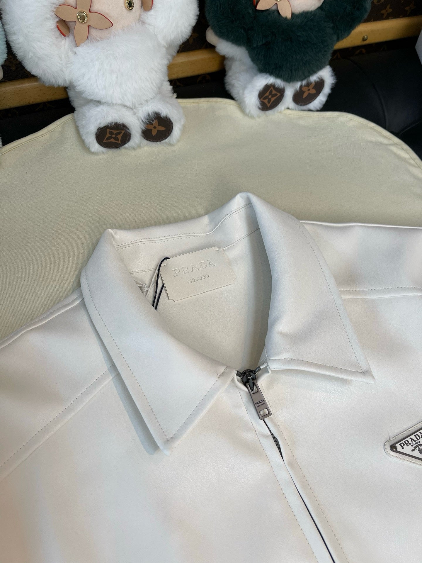 Prada Leather Shirt