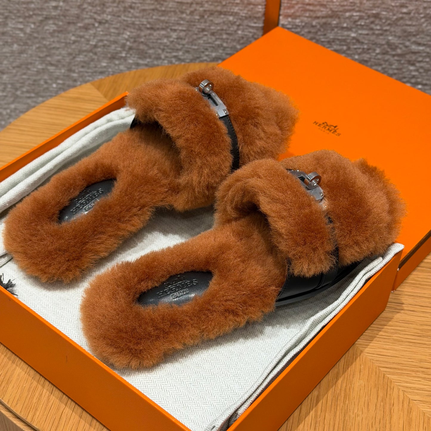 Hermes Slippers