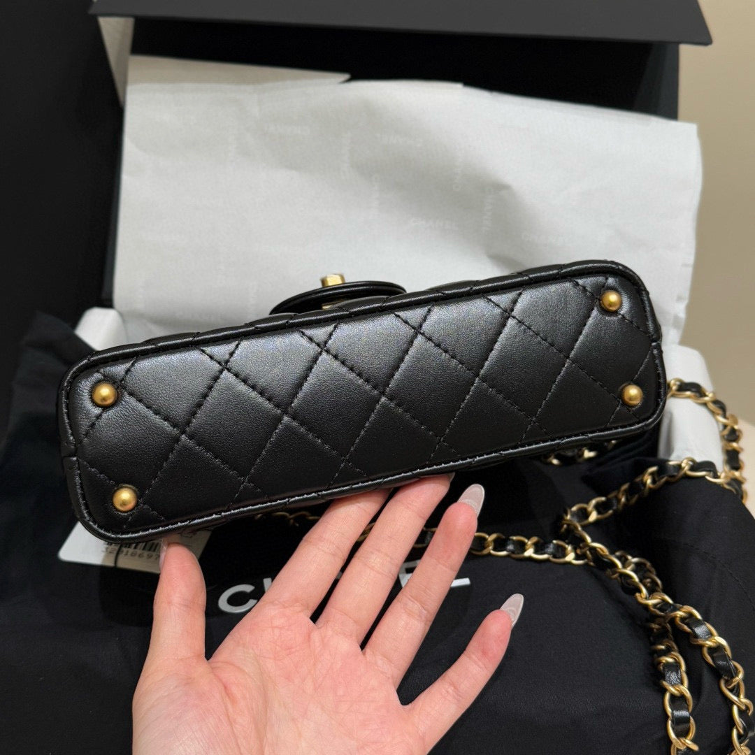 Chanel 25P Kelly (11.5x22x6cm)