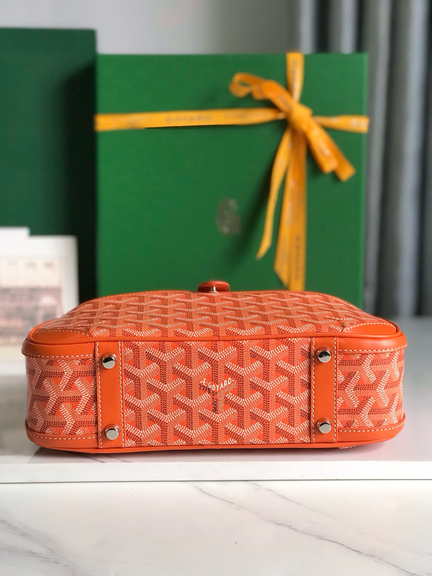 GOYARD BOWLING BAG 26*17*8