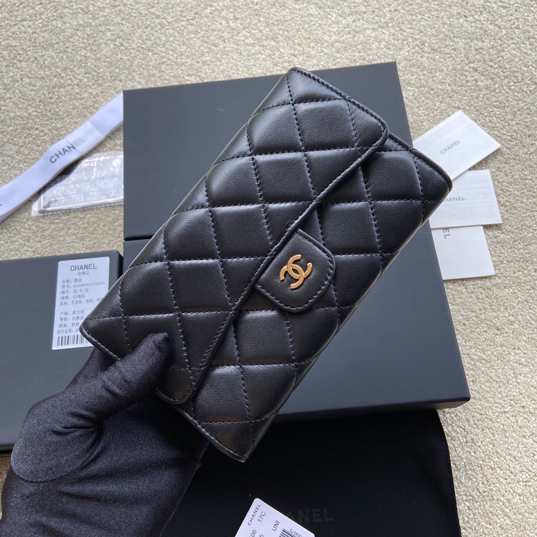 Chanel Long Flap Wallet