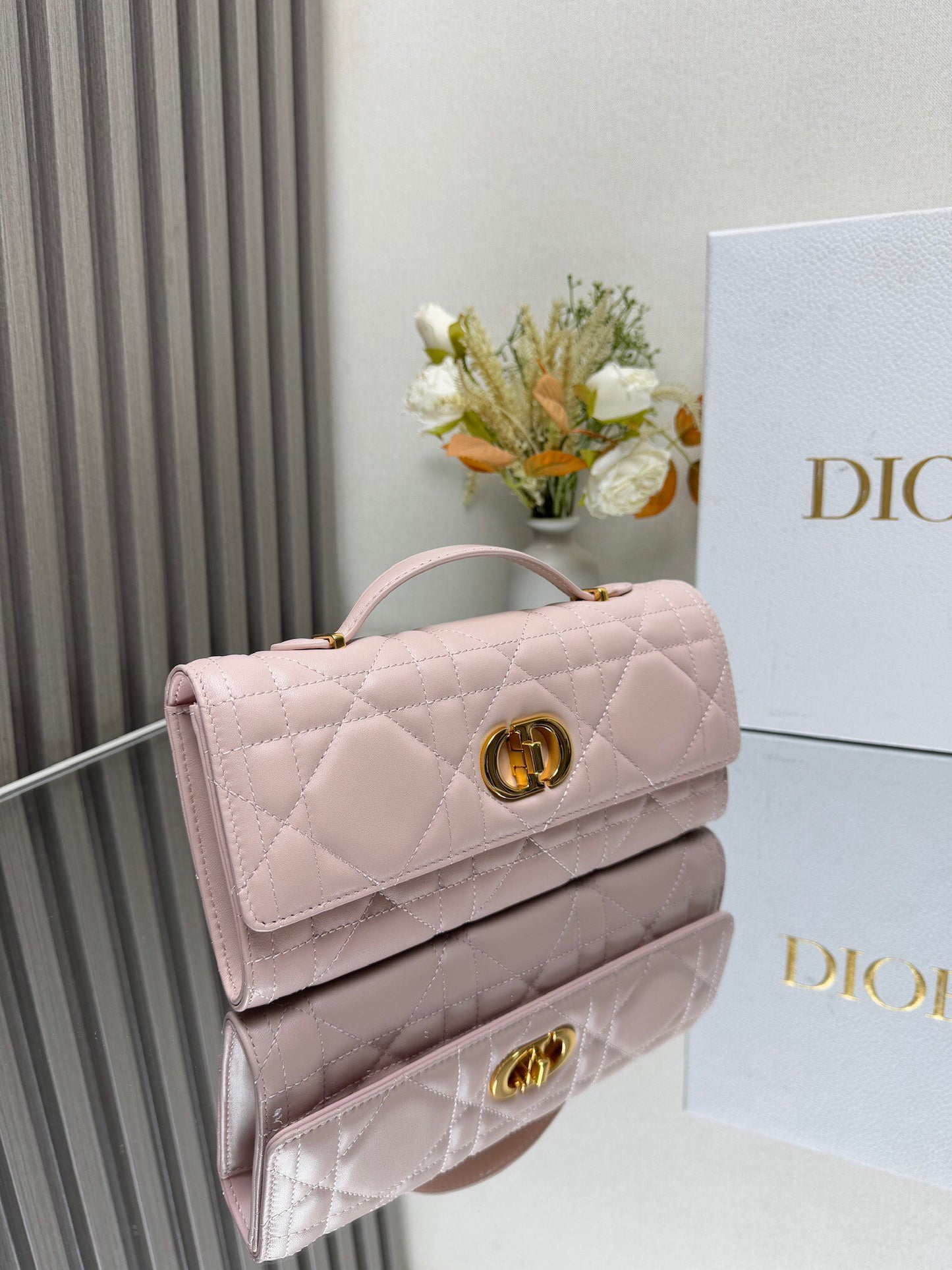 Dior Top Handle Wallet