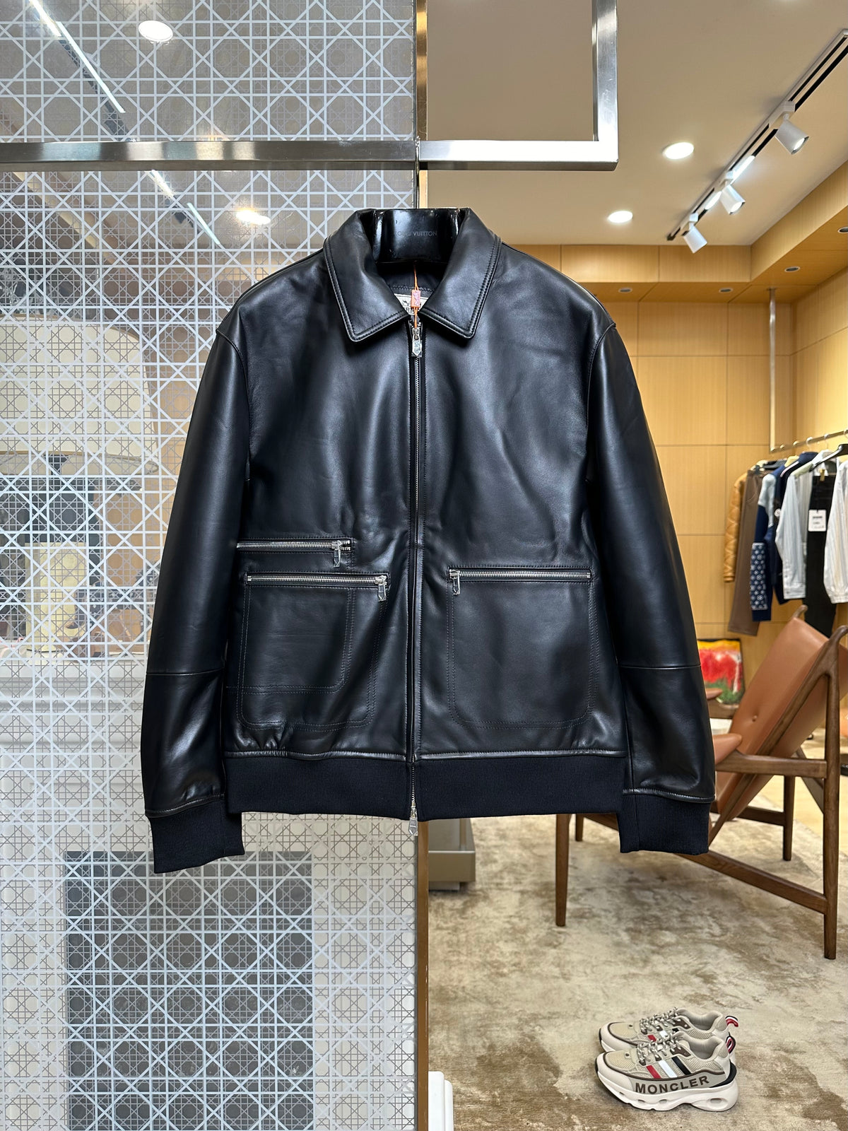 Hermes Leather Jacket