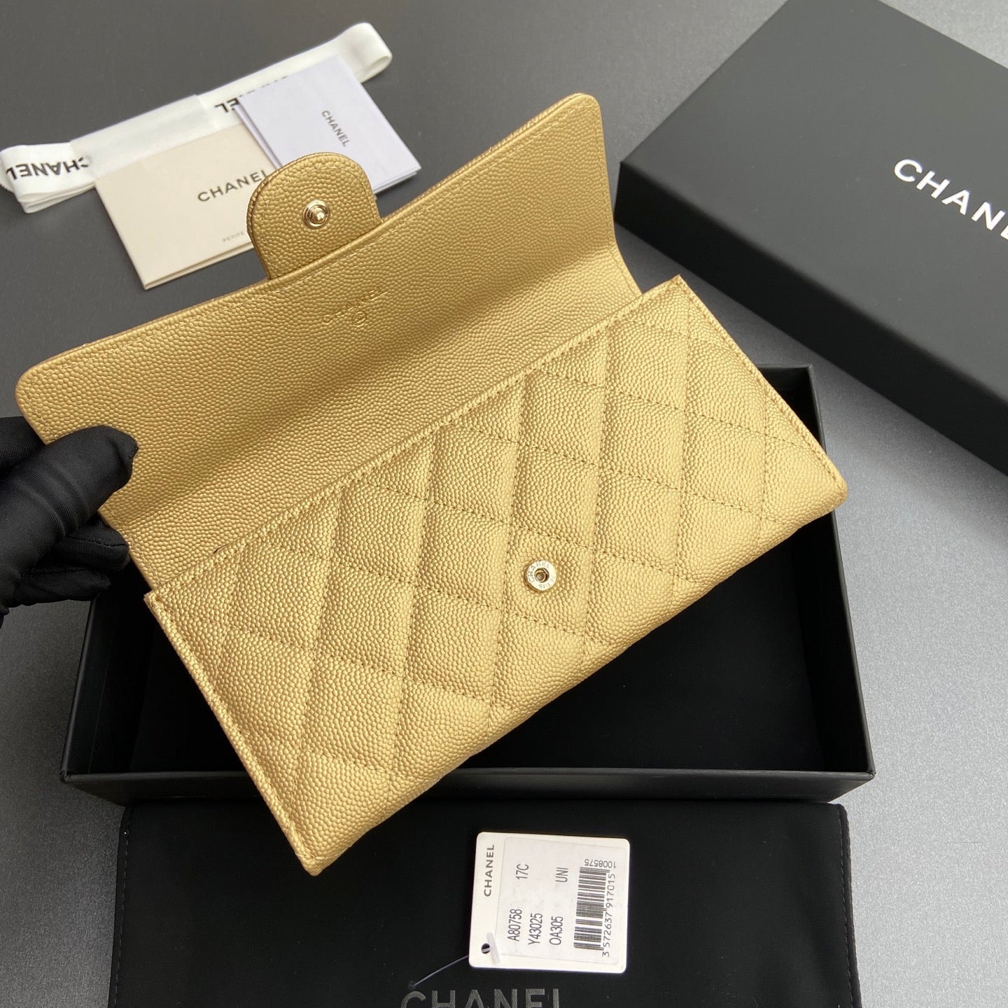 Chanel Long Flap Wallet