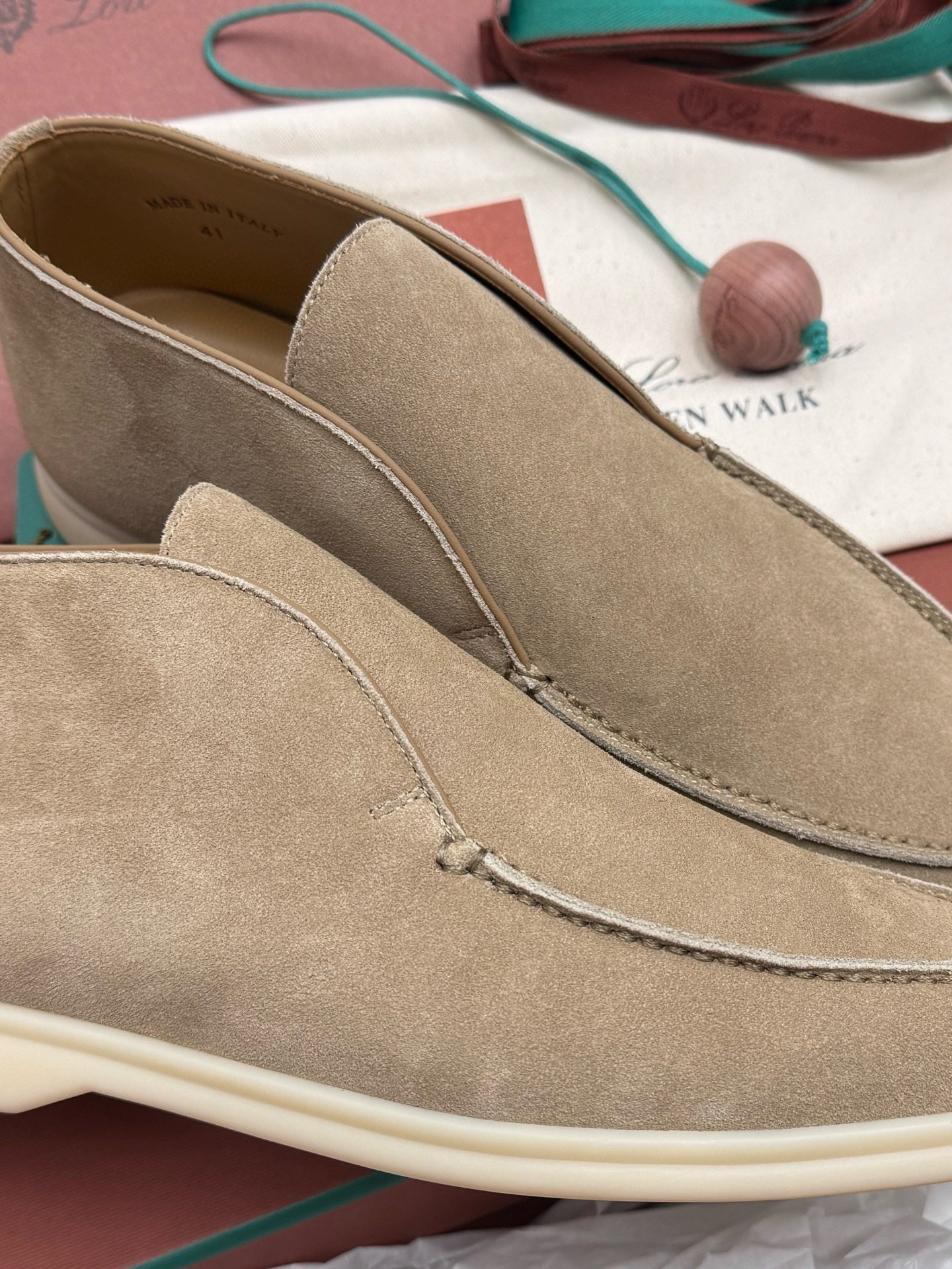 Loro Piana Open Walk Loafers