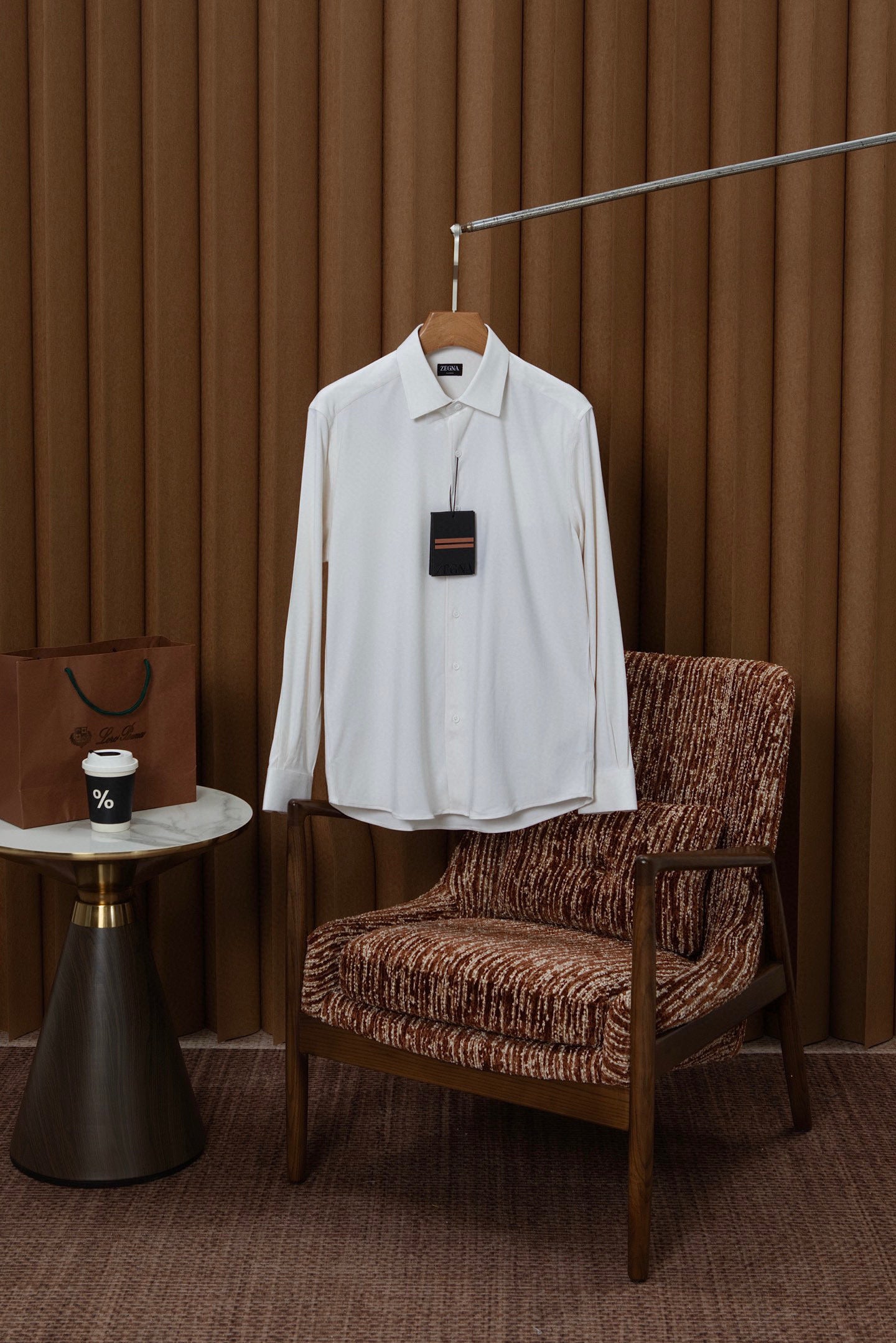 Zegna Long Sleeve Shirt
