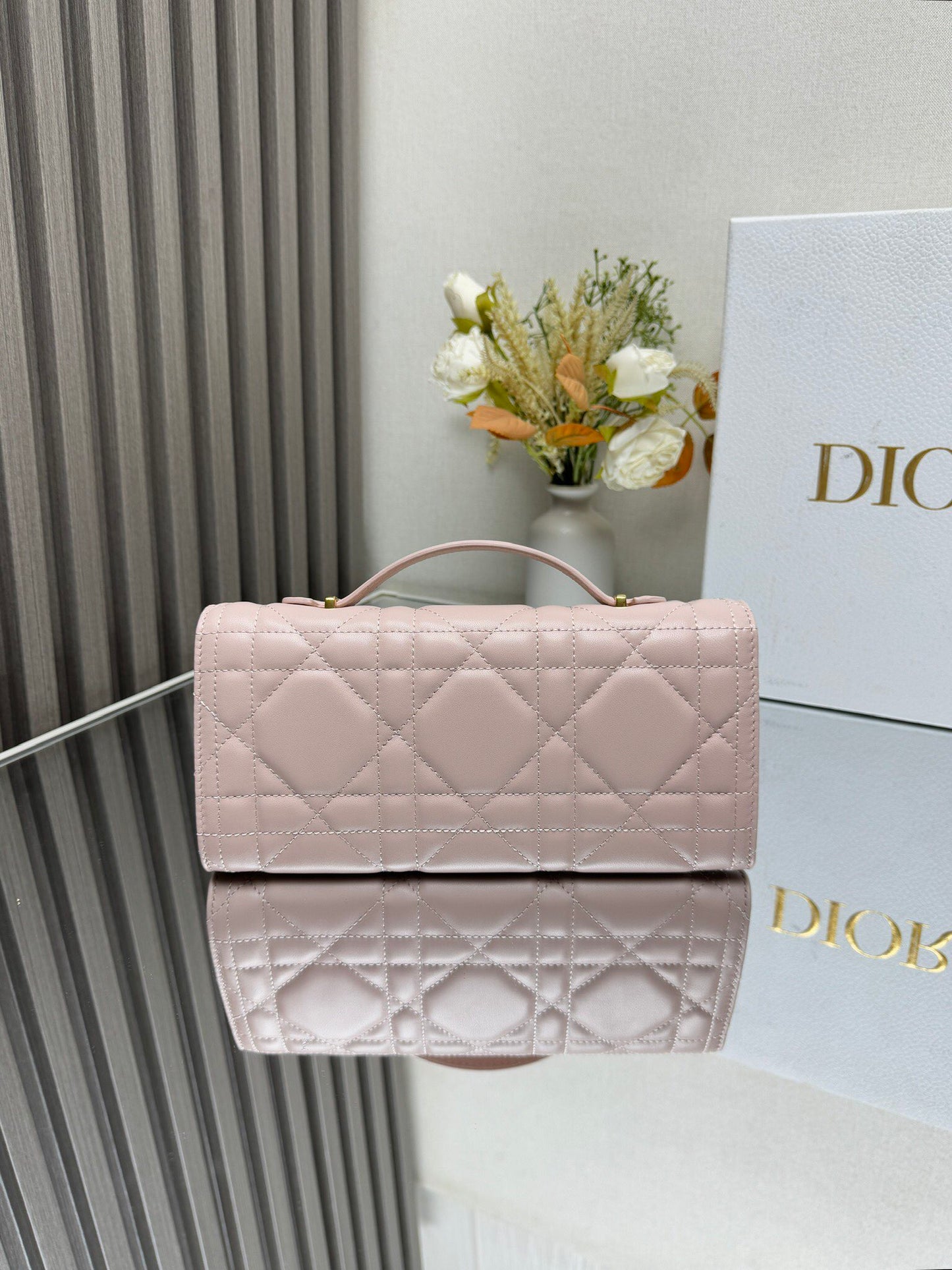 Dior Top Handle Wallet