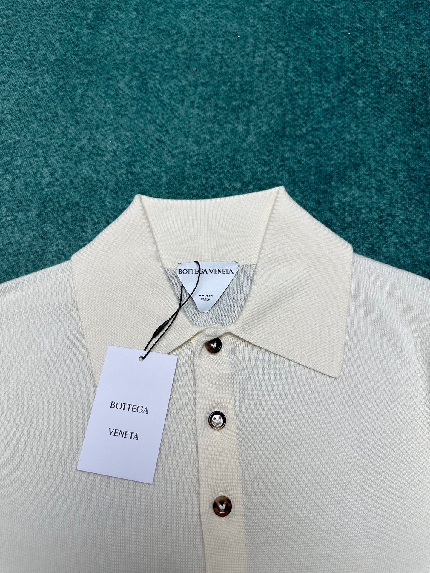 Bottega Veneta Long Sleeve Polo