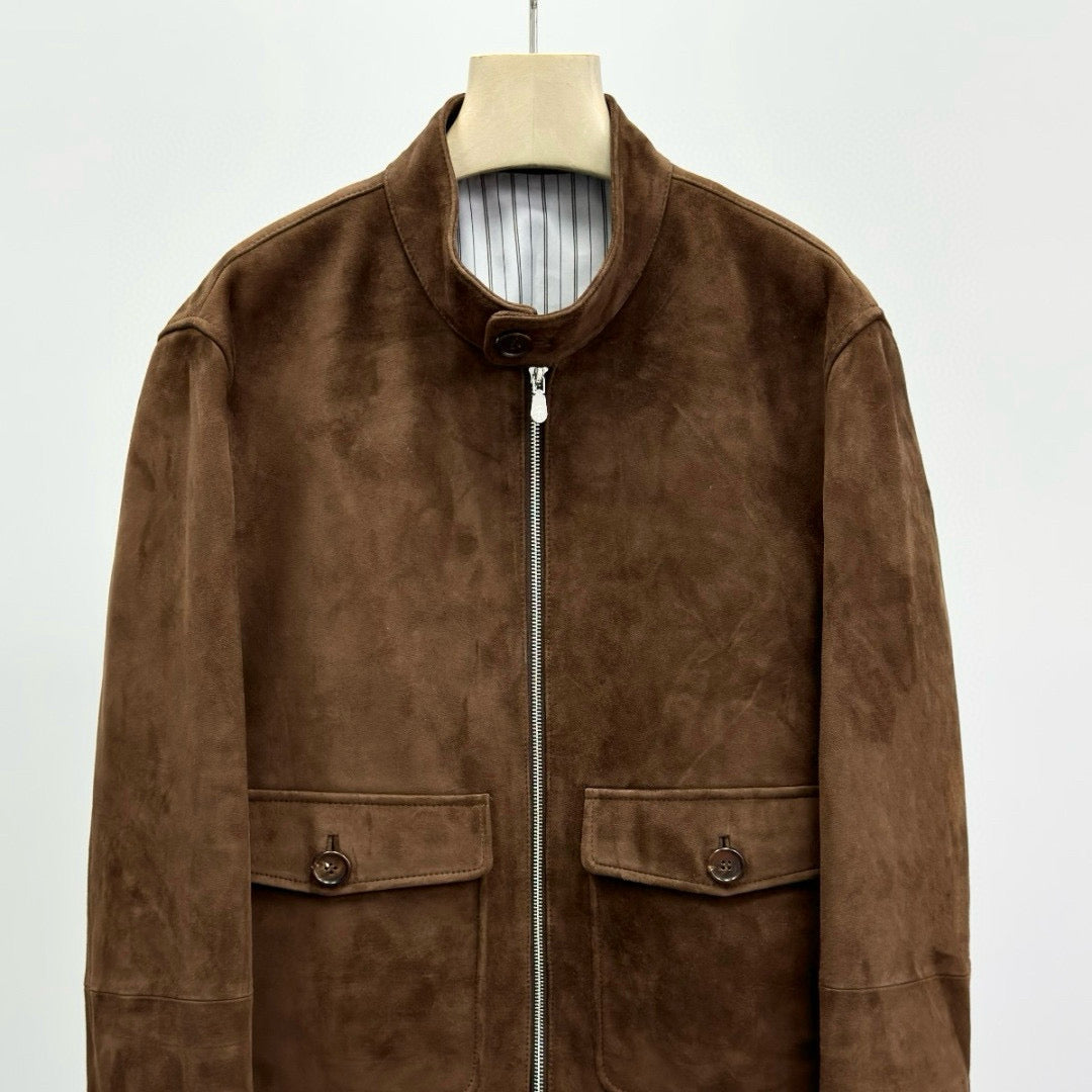Brunello Cucinelli Leather Jacket