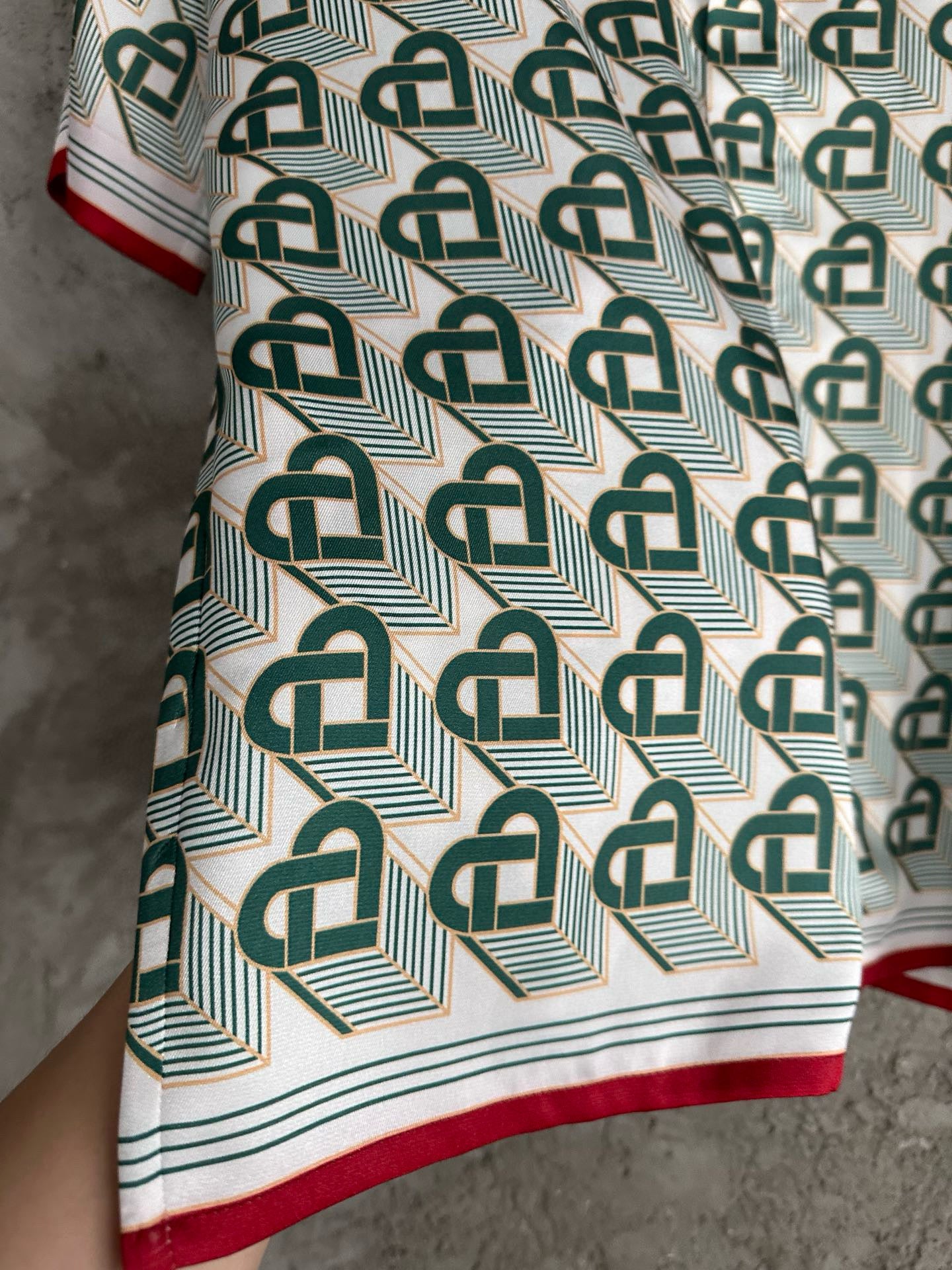 Casablanca Short Sleeve Polo