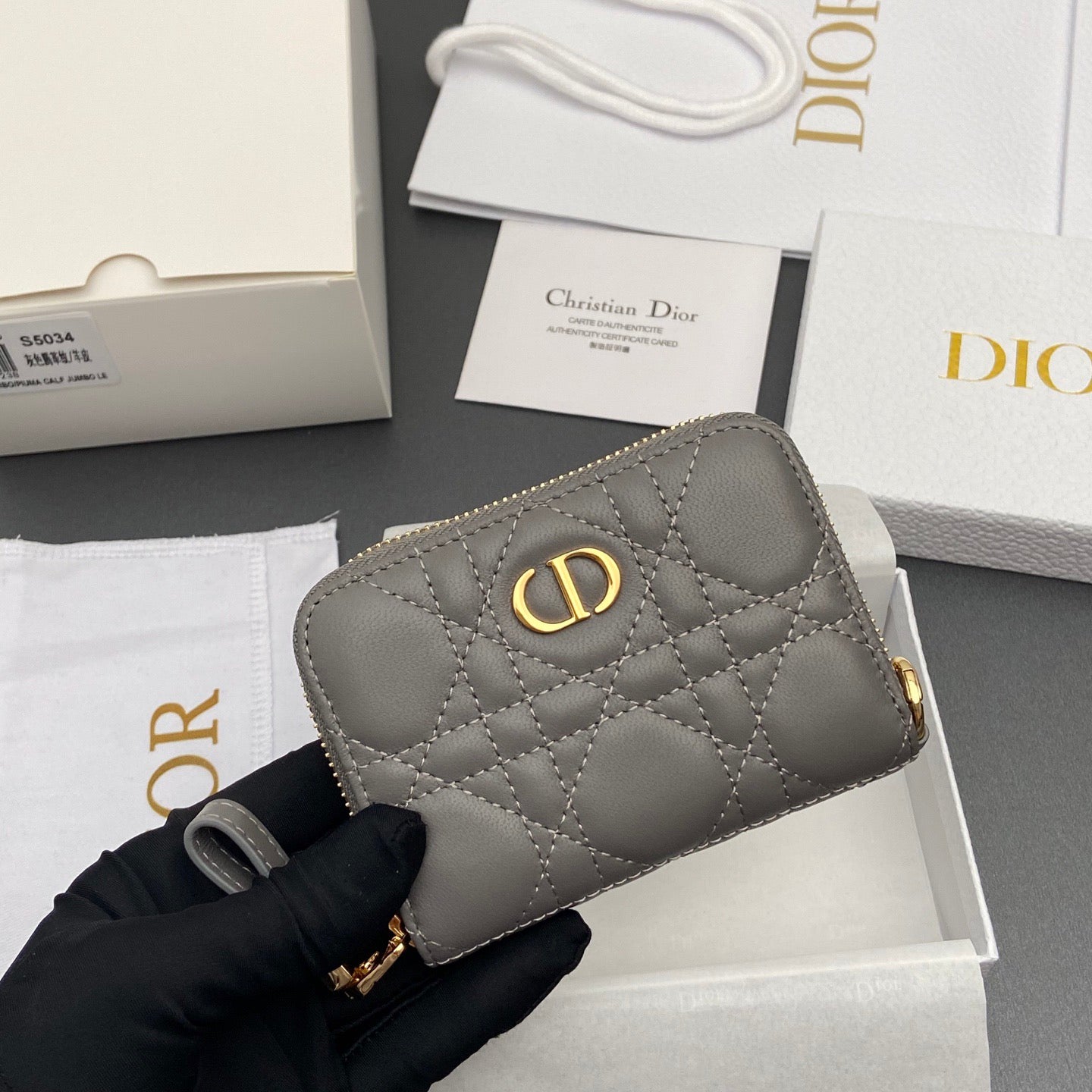 Dior Jolie Glycine Wallet