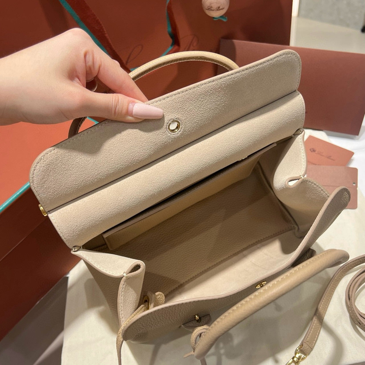 Loro Piana Loom 25 Handbag