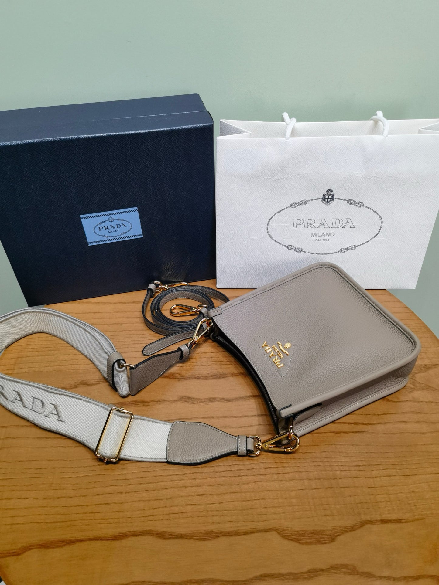 Prada Hobo Bag 30x28x12cm