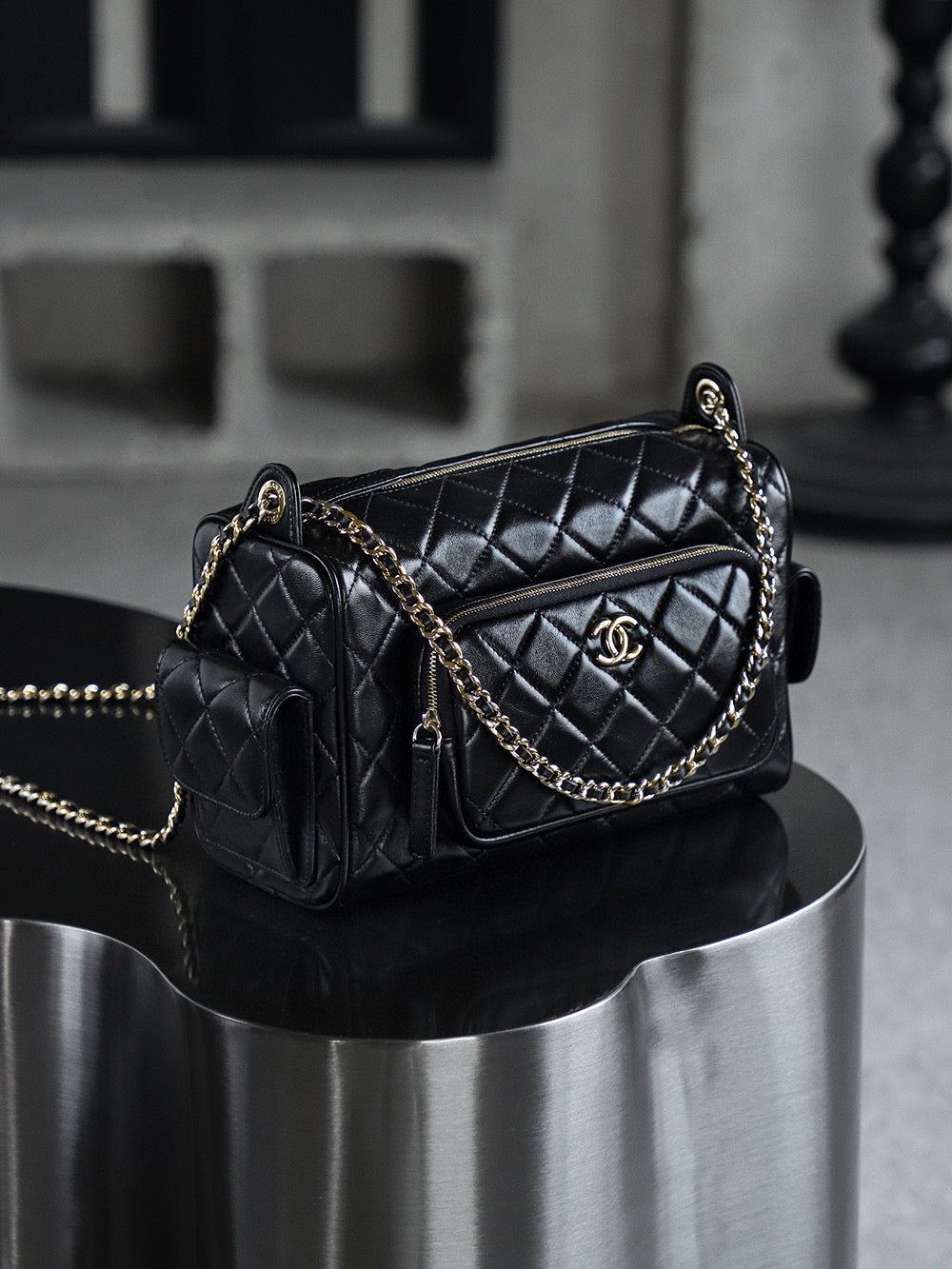 Chanel 24K Camera Bag (Large)