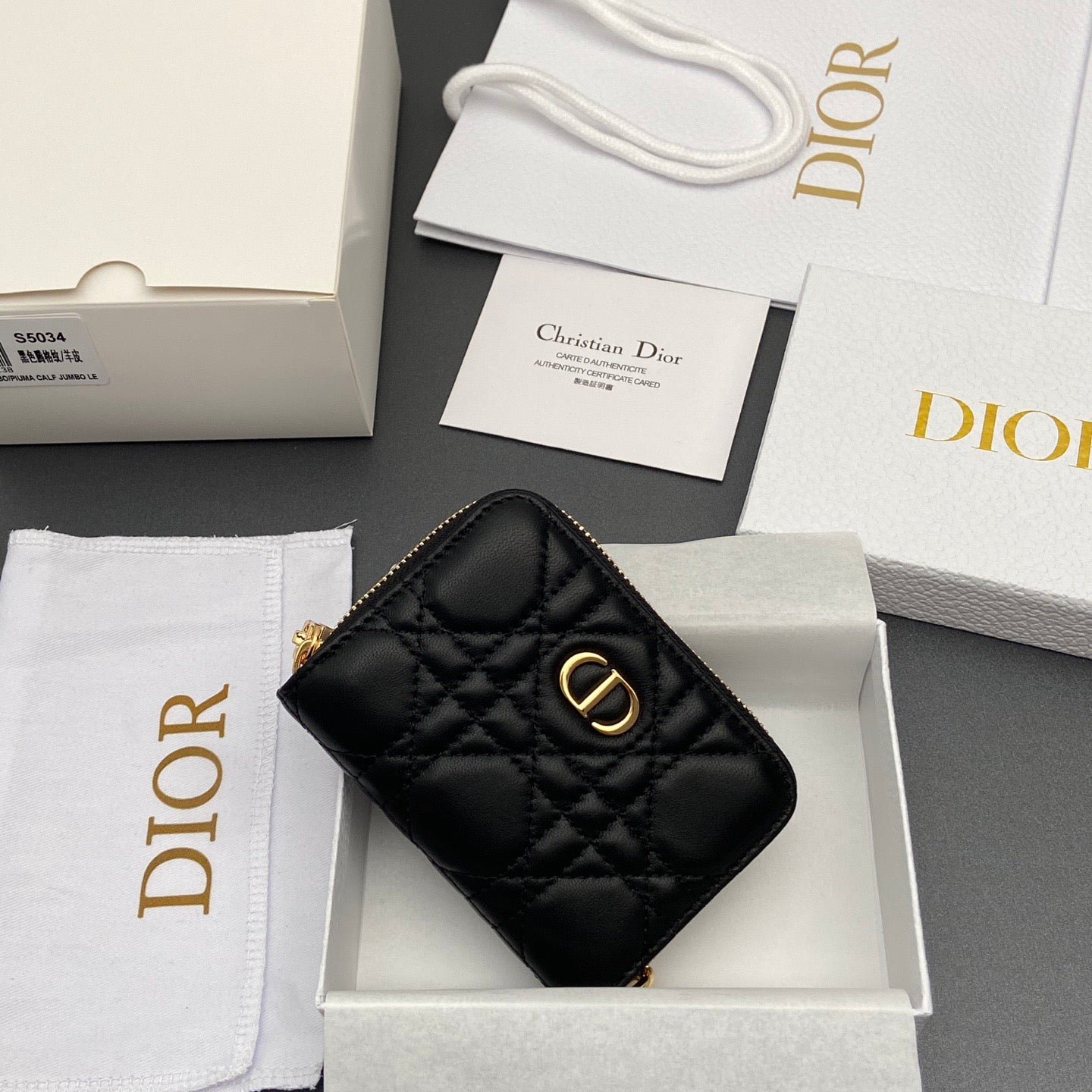 Dior Jolie Glycine Wallet