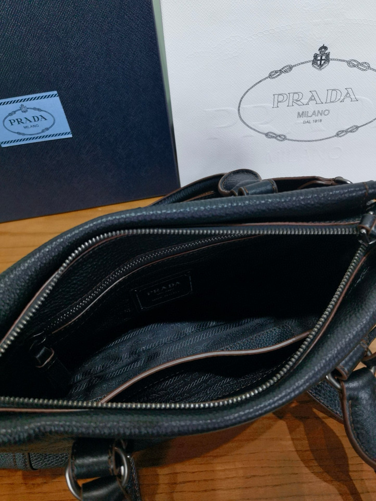 PD Bonnie Leather Tote Bag 35x22x11cm