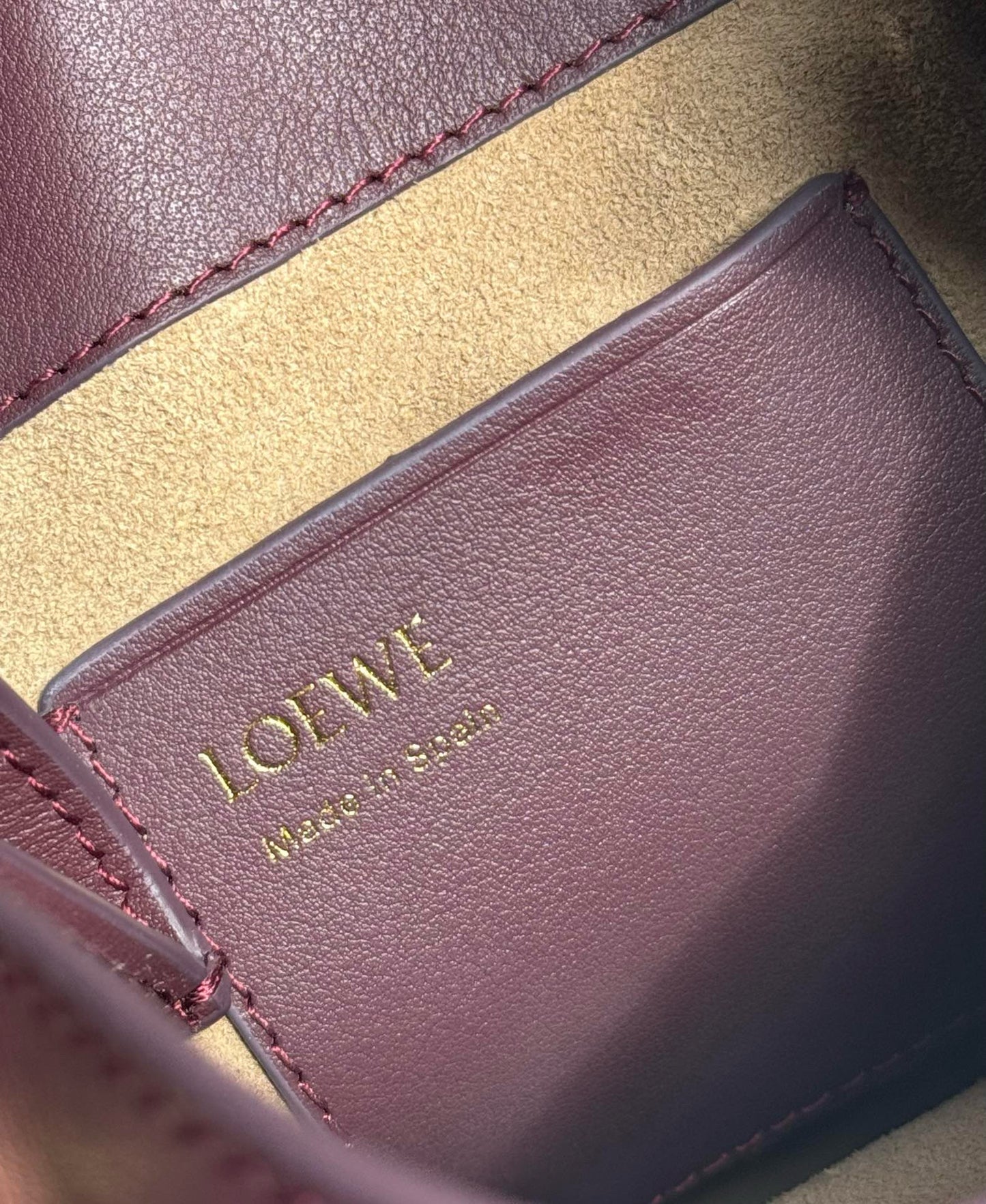 Loewe Pebble Leather