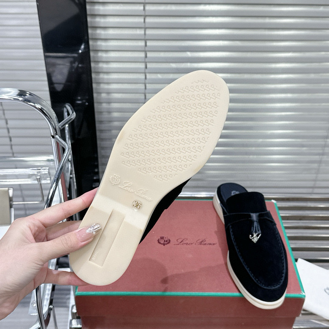 Loro Piana Sabot Loafers