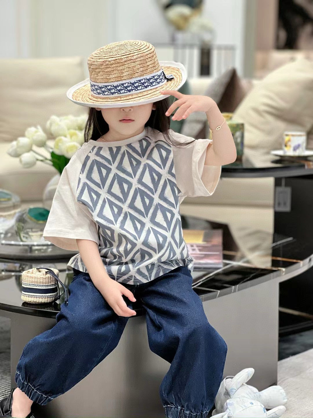 CD T-shirt/Long Pant Set