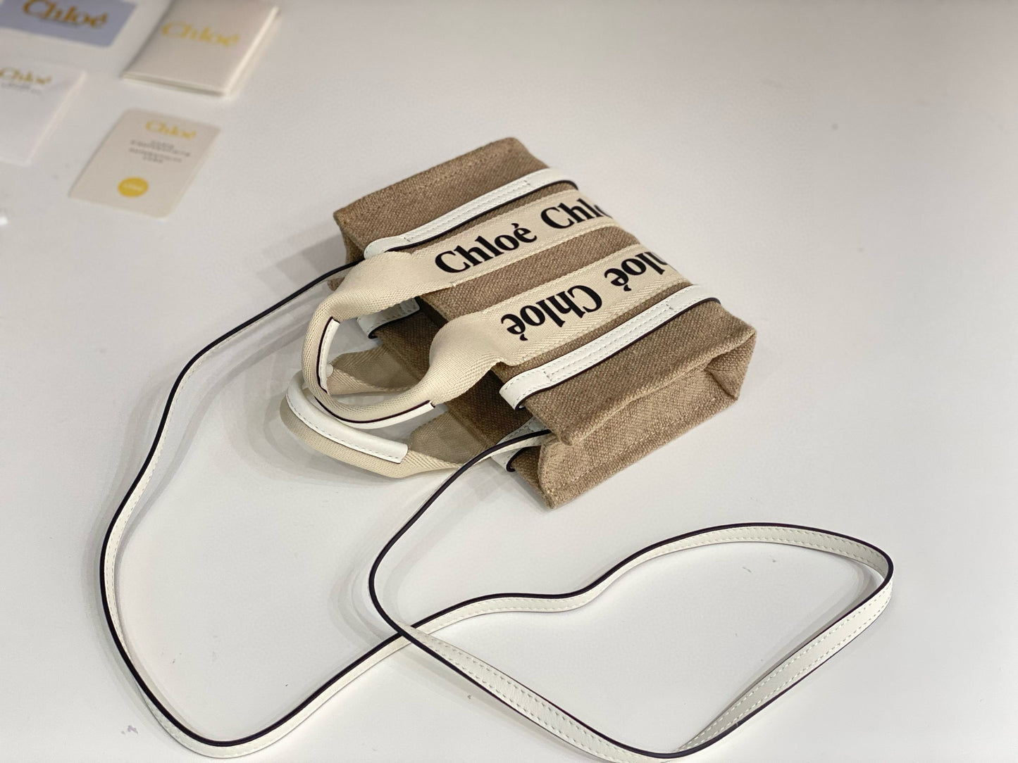 Chloe Woody Tote Bag