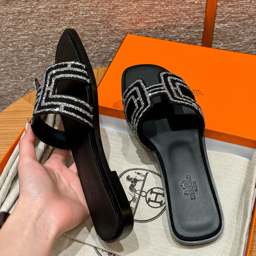 Hermes Slippers