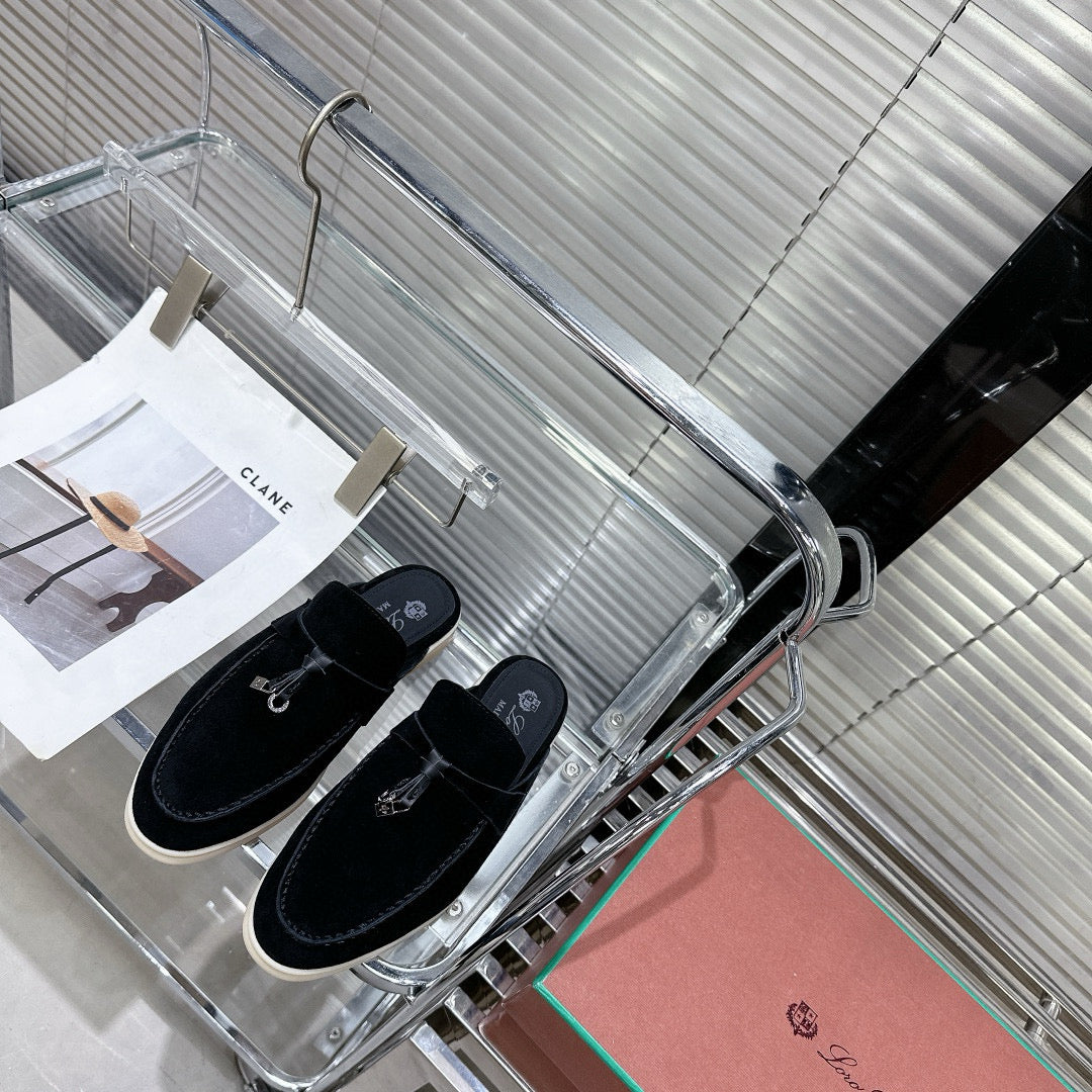 Loro Piana Sabot Loafers