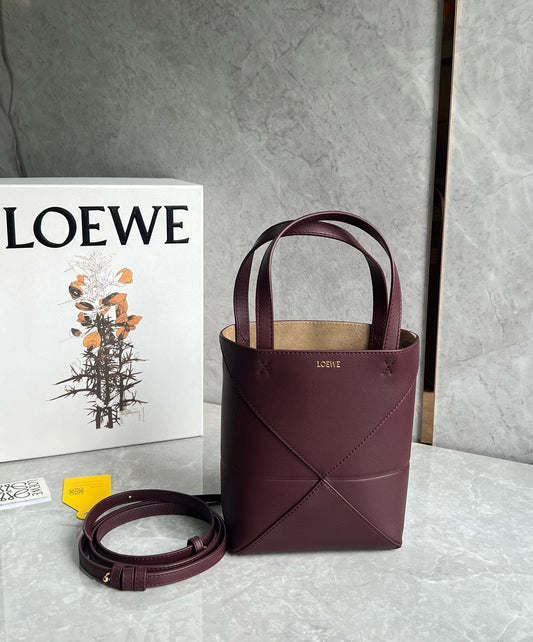 Loewe Puzzle Fold Tote Bag(20x16.5x9.5cm)