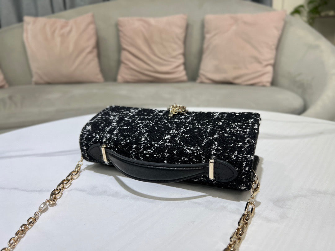 Dior Lady Top Handle Pouch (21cm)