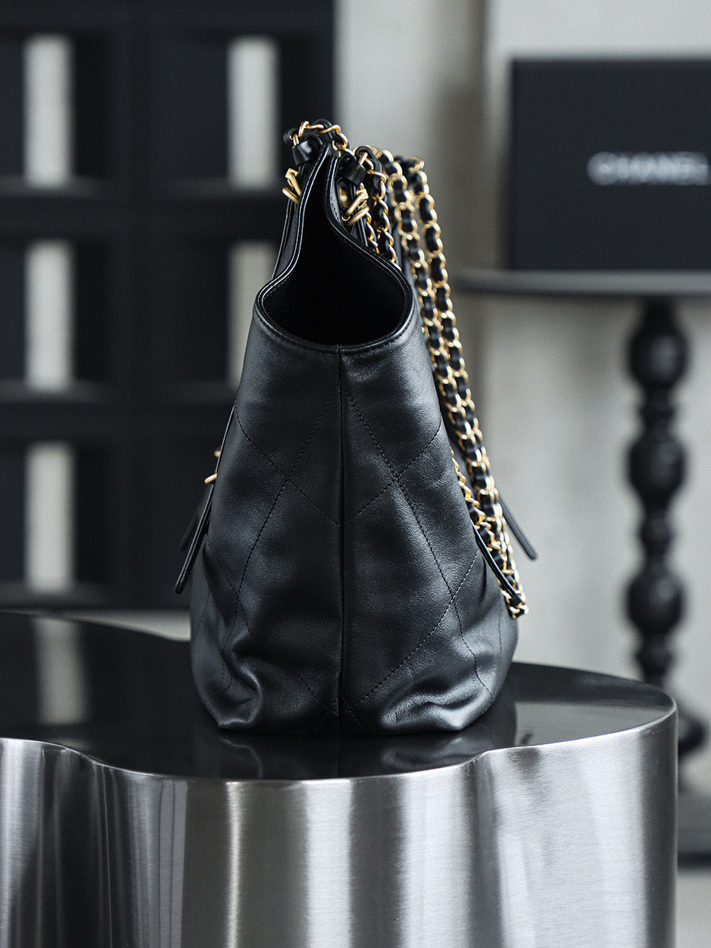 Chanel 25S Tote Shopping Bag