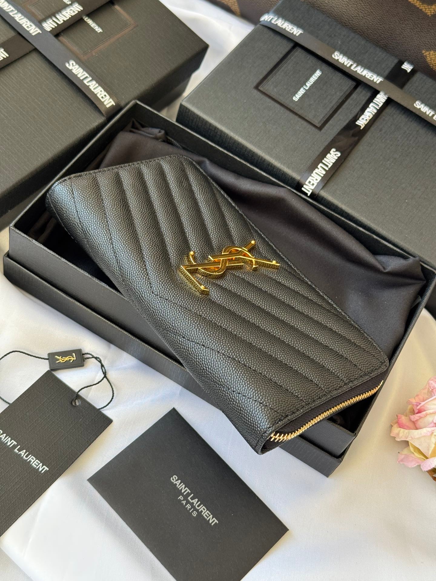 YSL Long Wallet