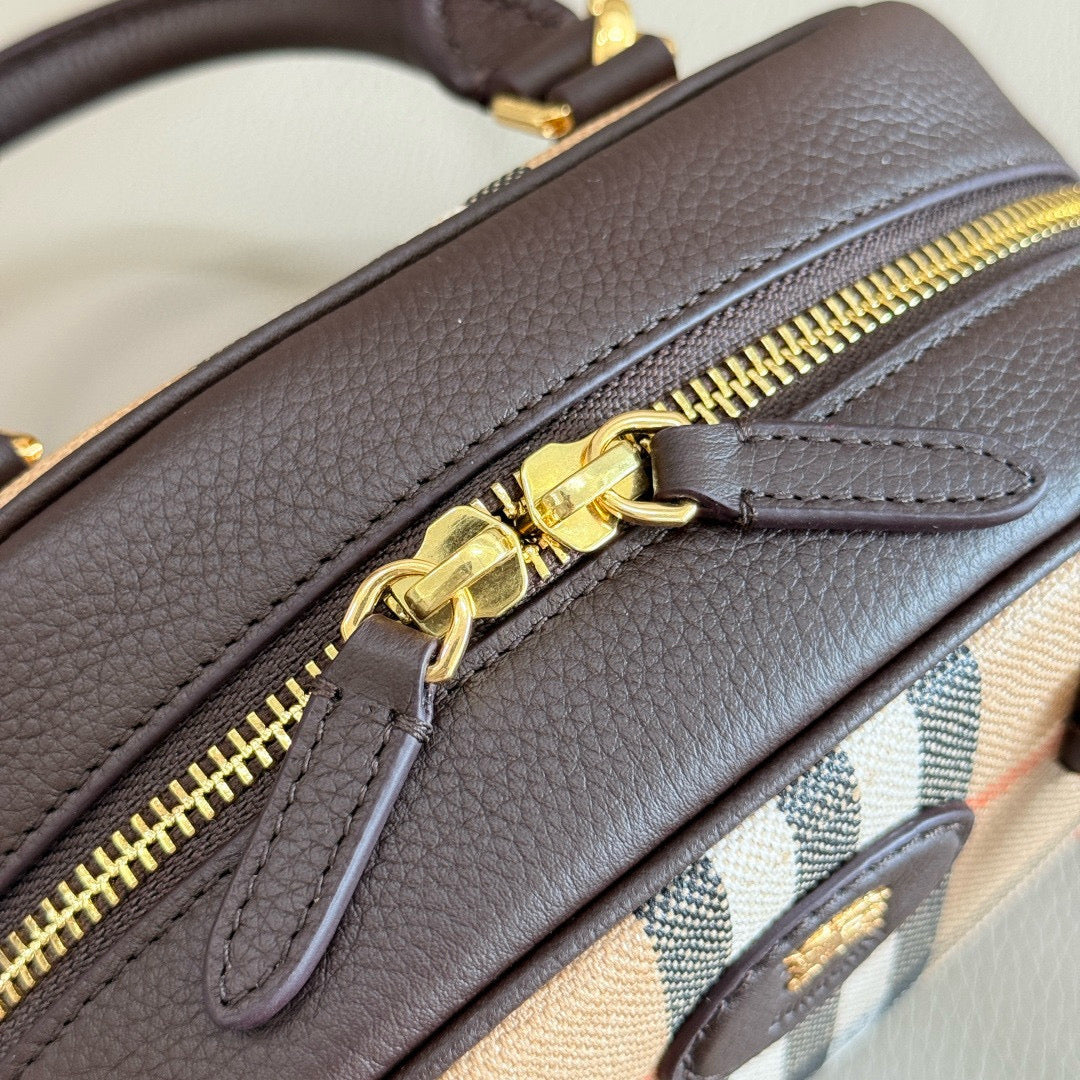 Burberry Mini Highlands Bowling Bag