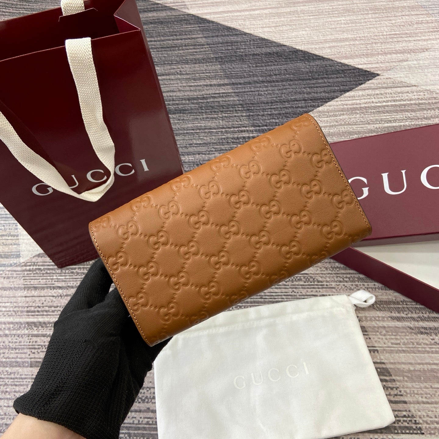 Gucci Long Flap Wallet