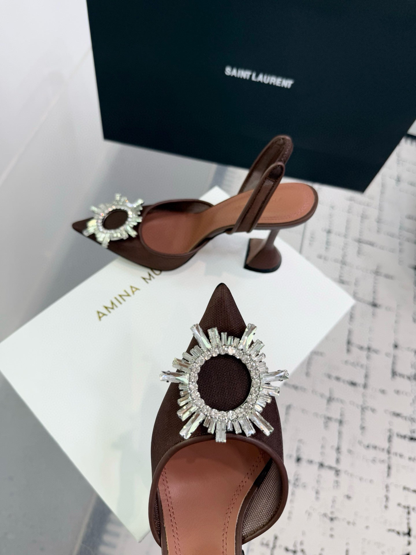 Amina Muaddi Heels