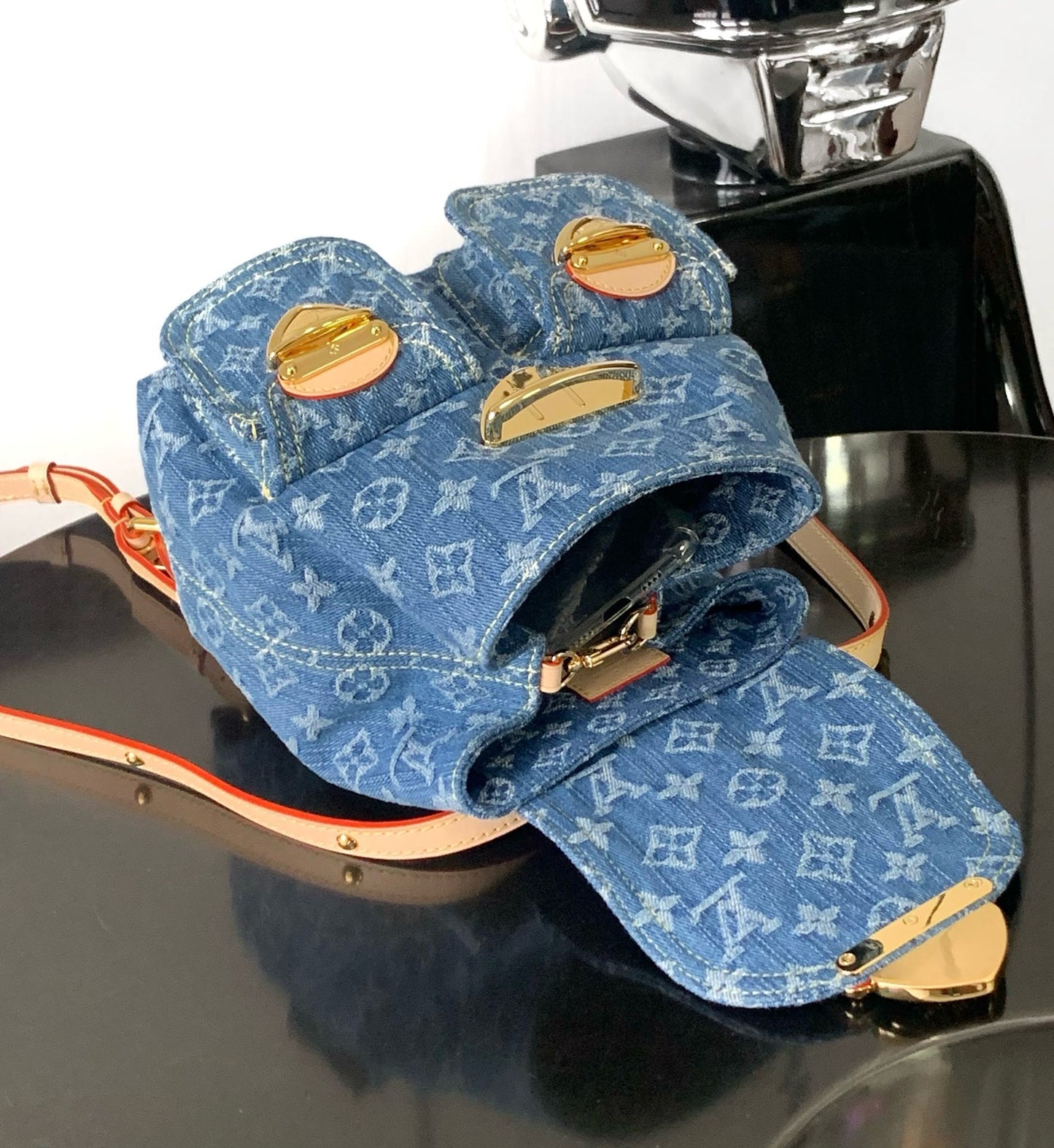 LV Denim Venice Backpack M46836