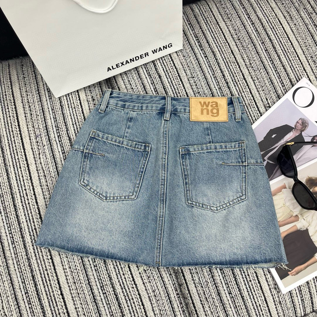Alexander Wang Jeans Skirt