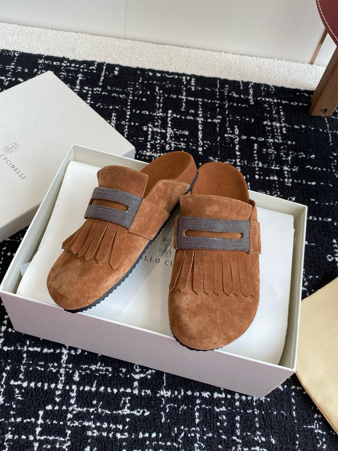 Brunello Cucinelli Sabot Loafers