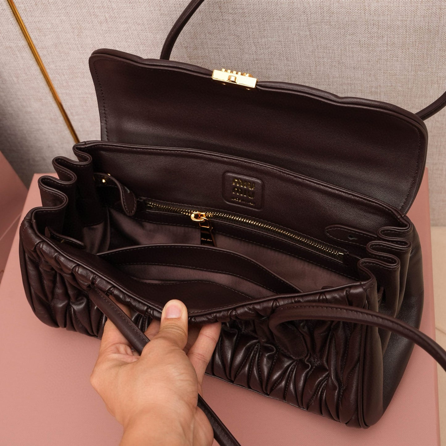 Miu Miu Shoulder Bag 28x15x11cm