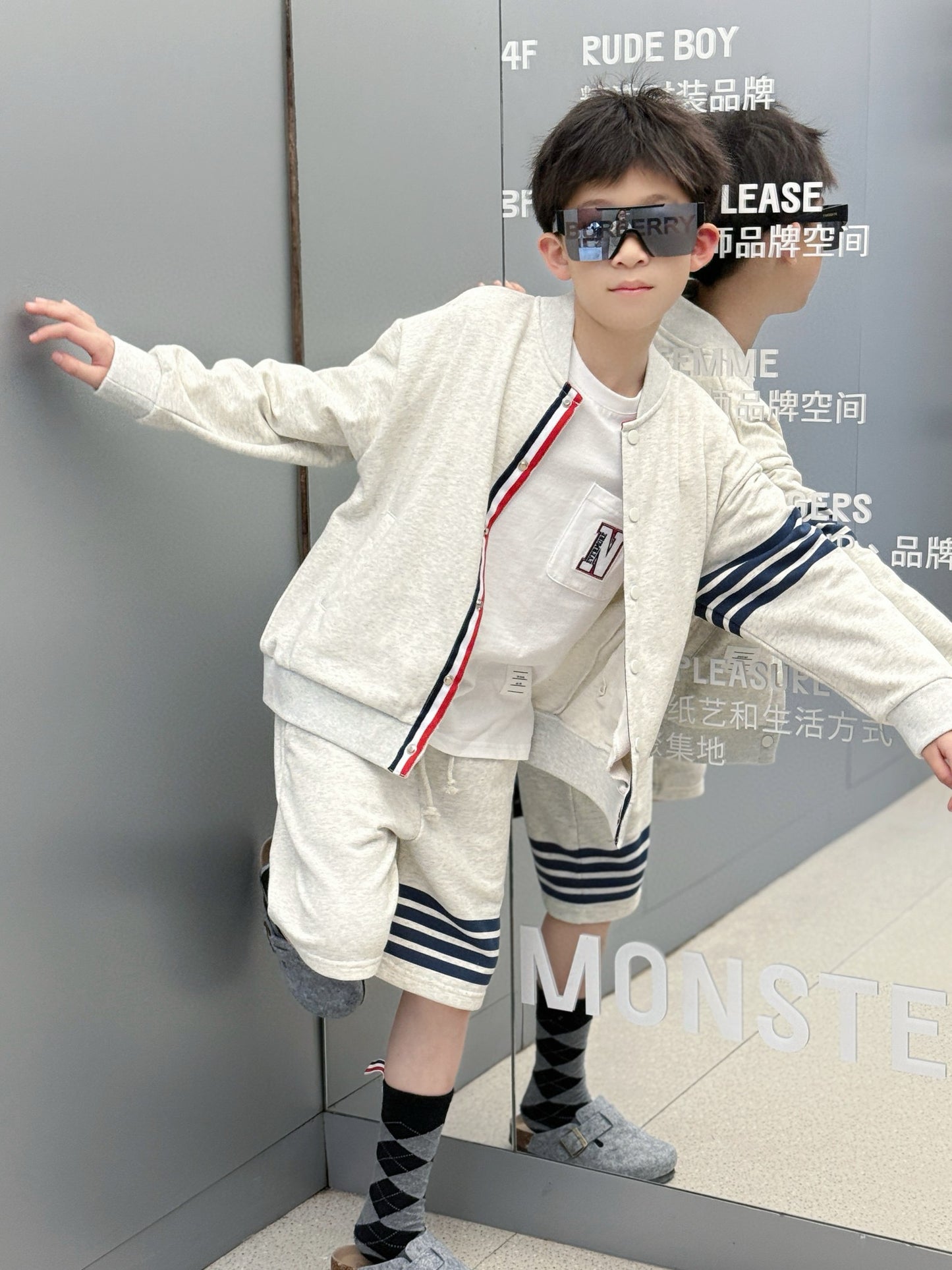 TB Jacket/Short Pant Set