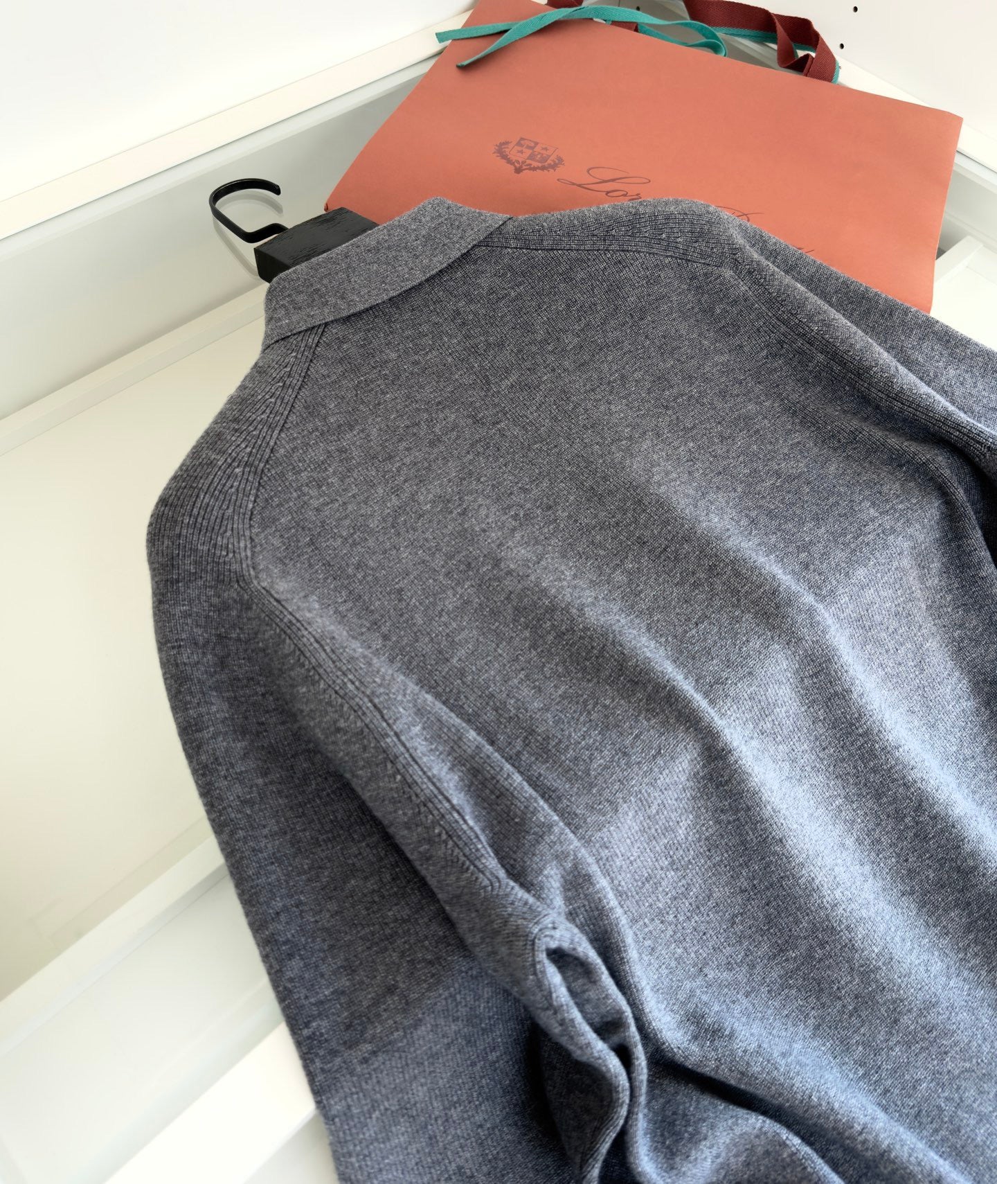Loro Piana Long Sleeve Polo