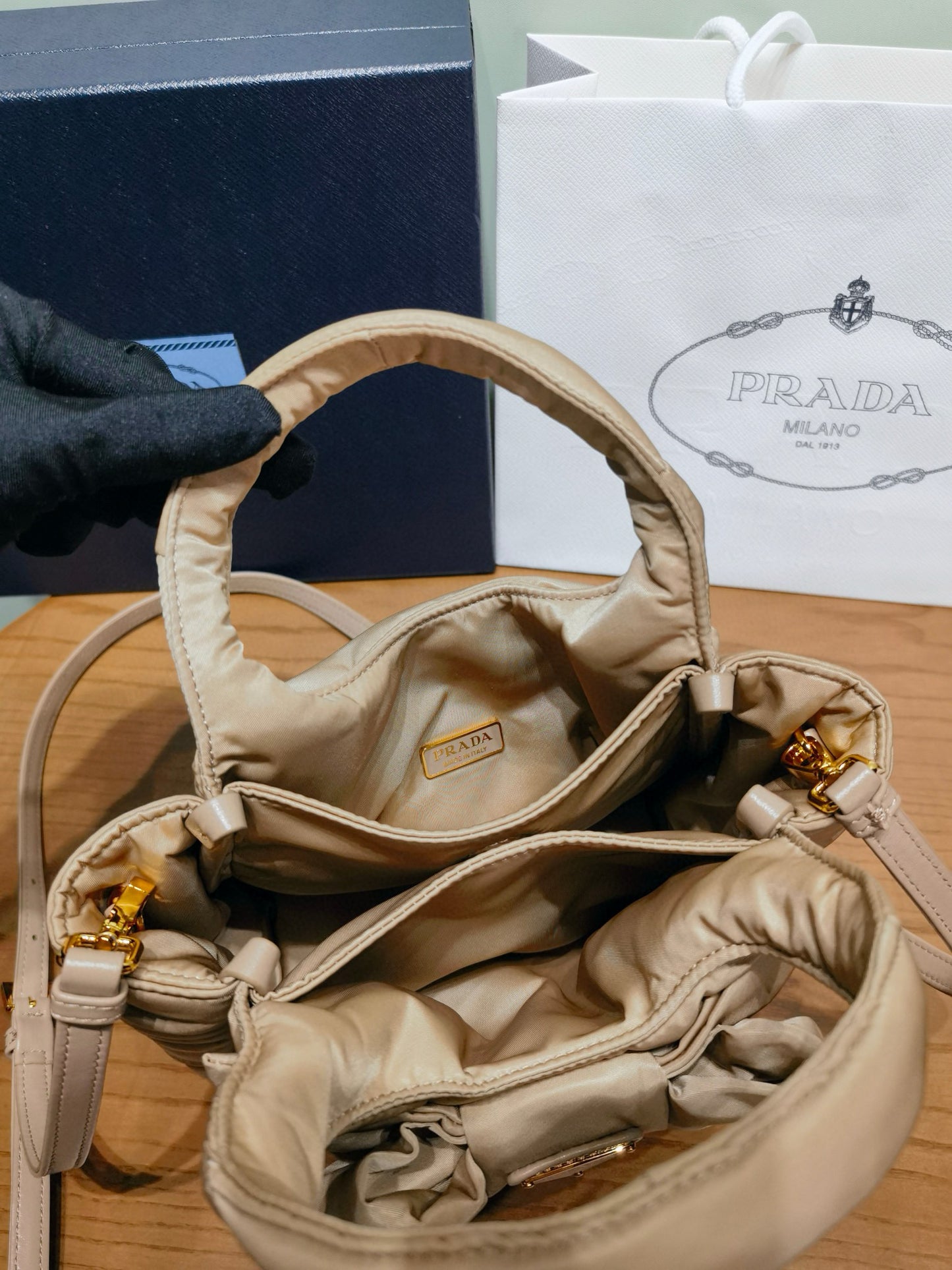 Prada Knot Tote Mini